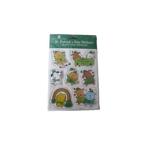 American Greetings 80s Puffy Stickers St. Patricks Day Retro Kids School